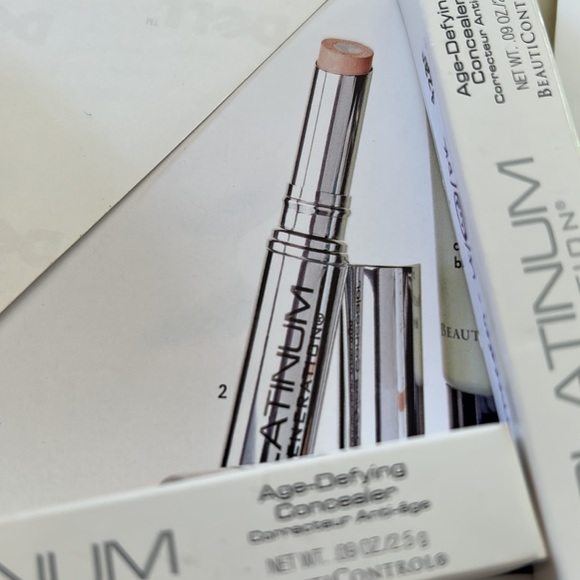 Beauticontrol, Two Platinum Regeneration Age-Defying concealers medium color NIB - Picture 4 of 5